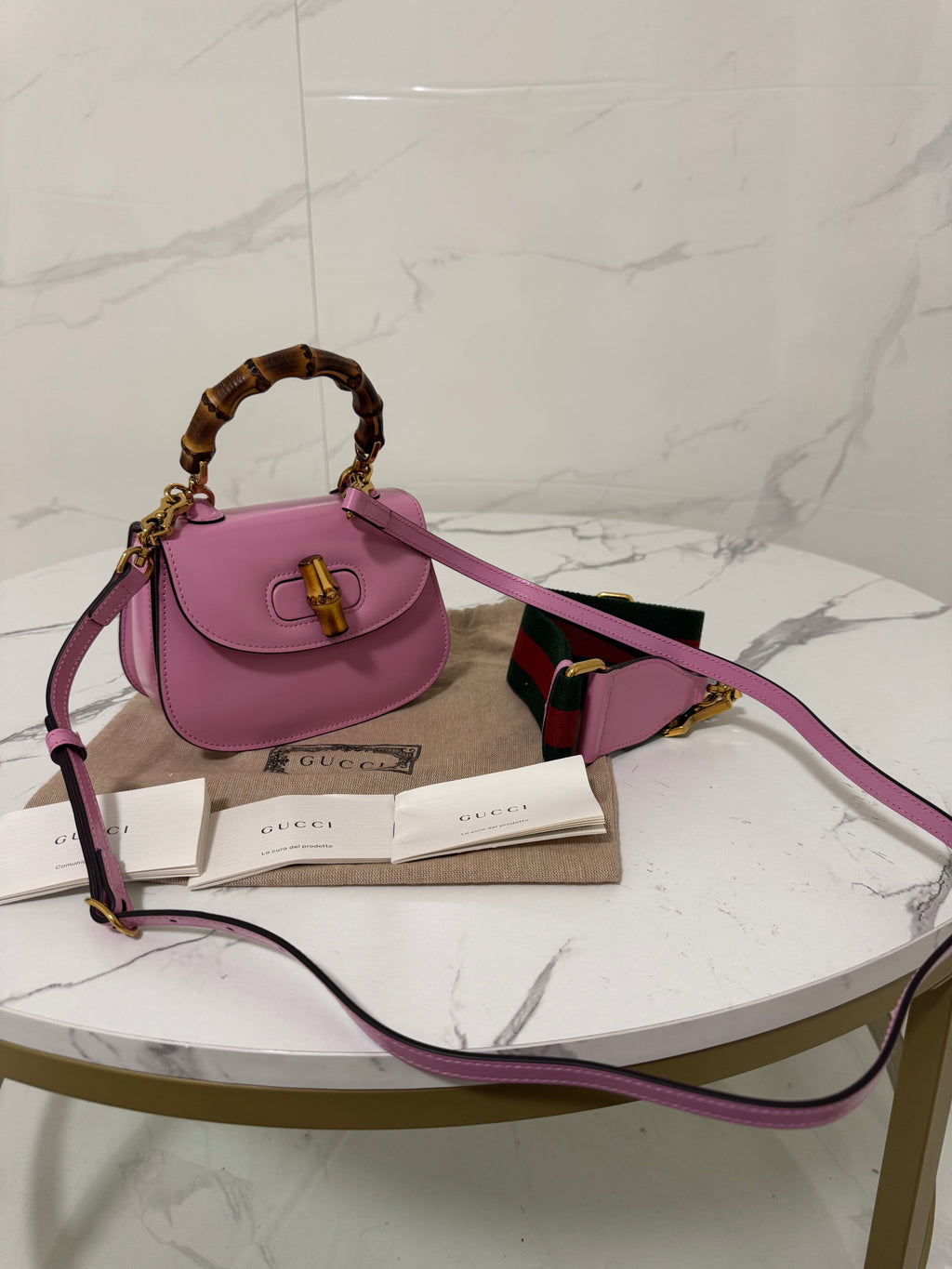 Gucci Bamboo Pink