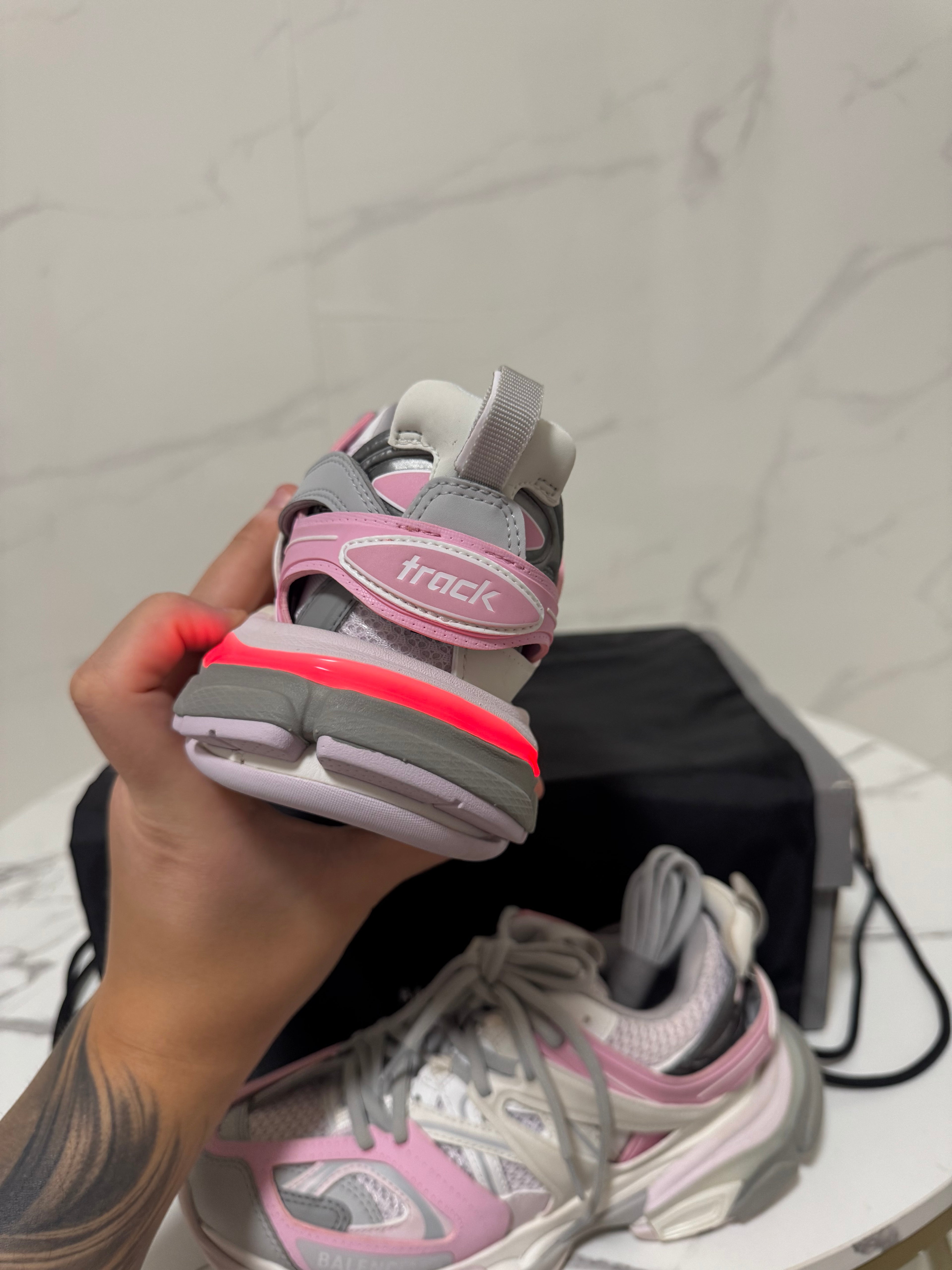 Balenciaga track led
