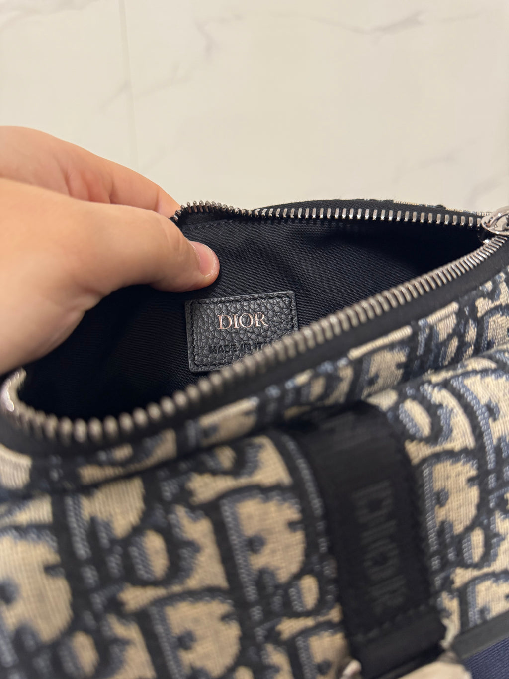 Tracolla oblique Dior unisex