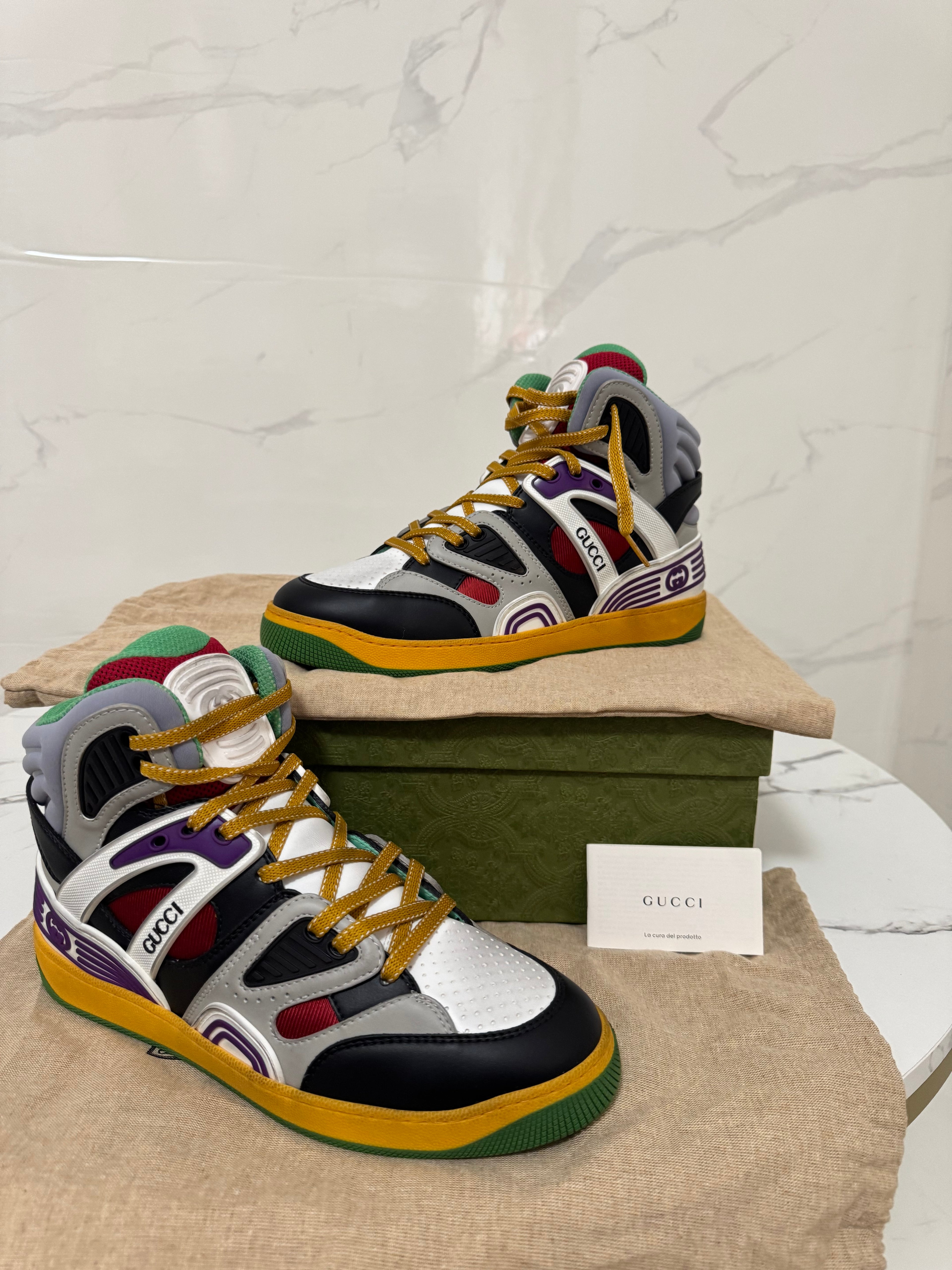 Gucci basketball multicolor