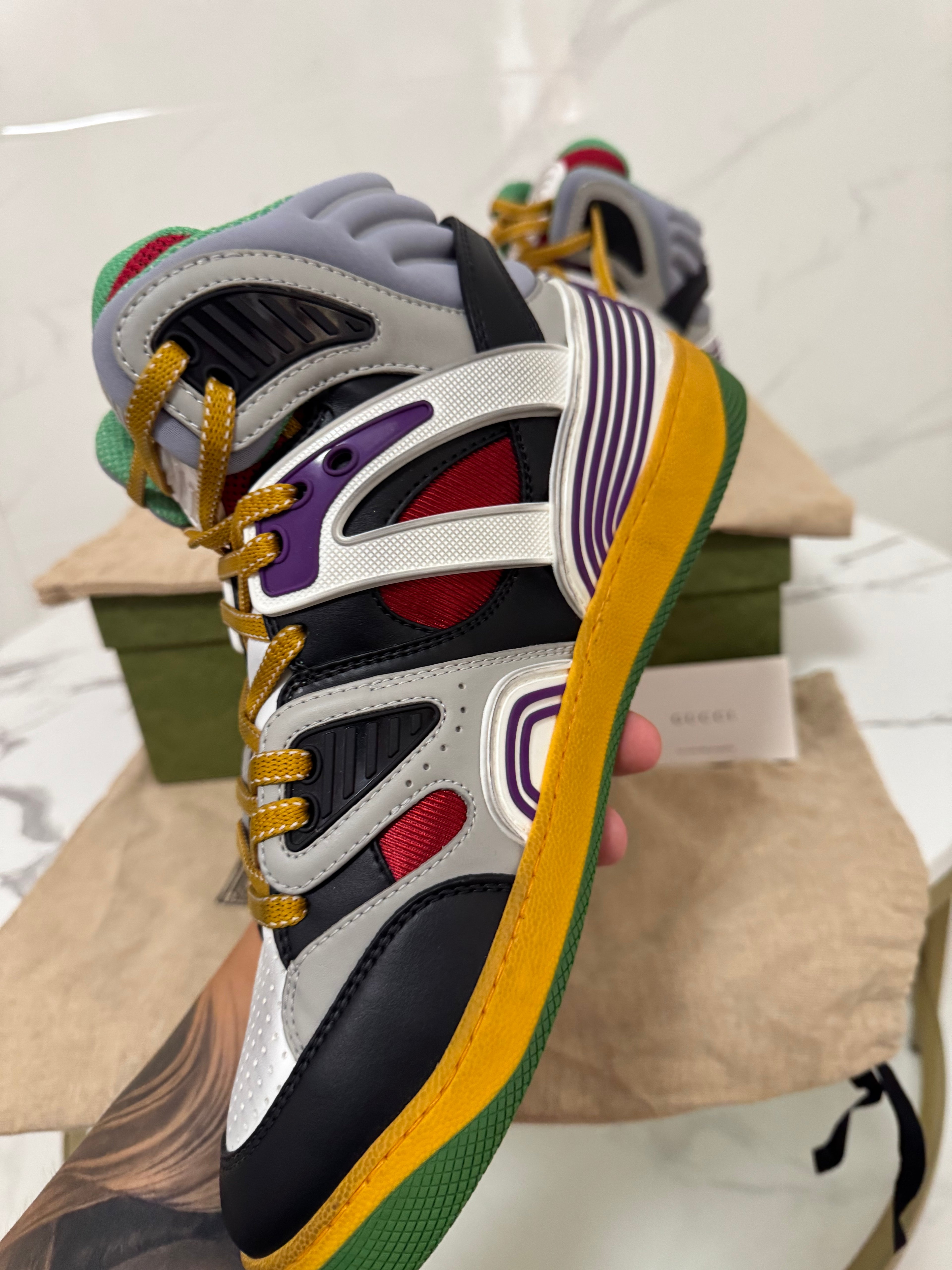 Gucci basketball multicolor