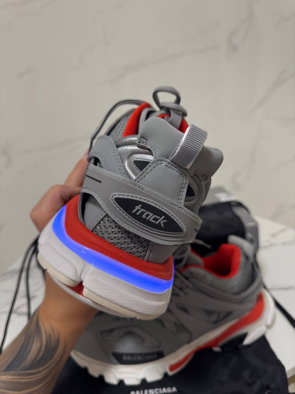 Balenciaga track led