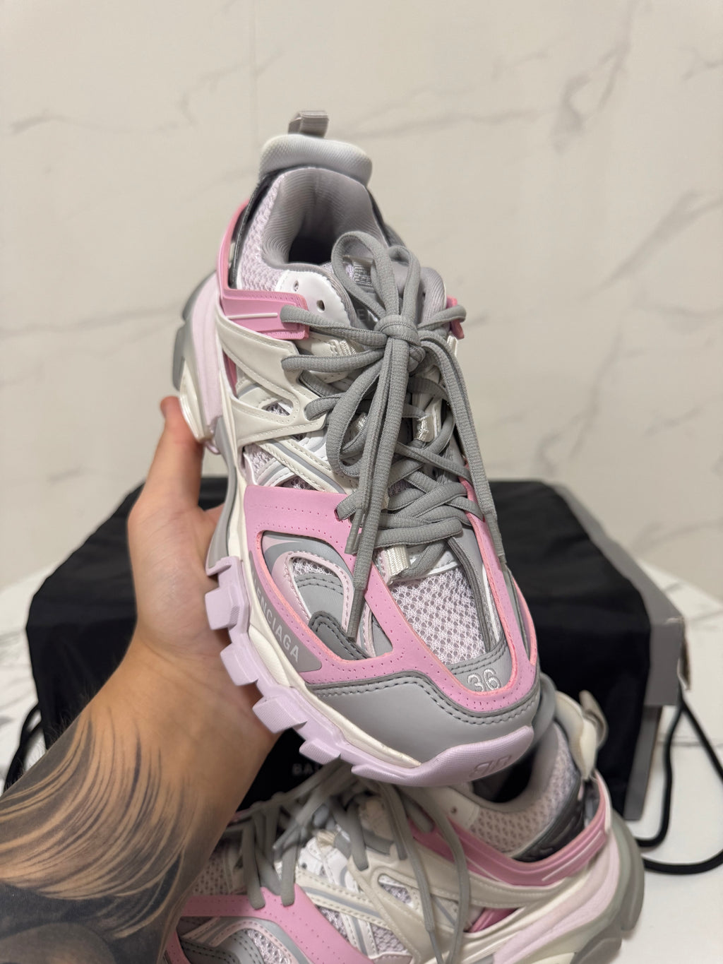 Balenciaga track led