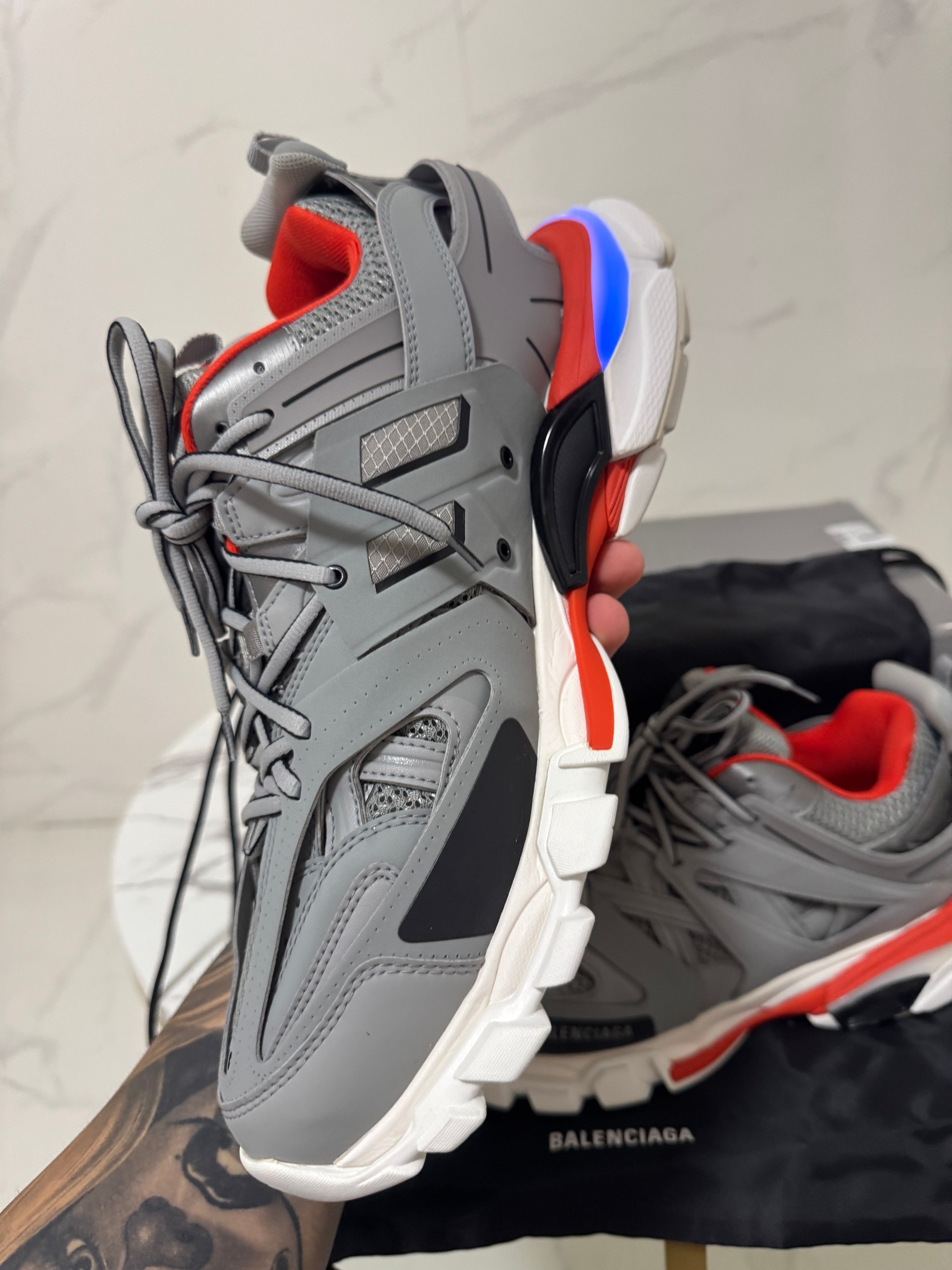 Balenciaga track led