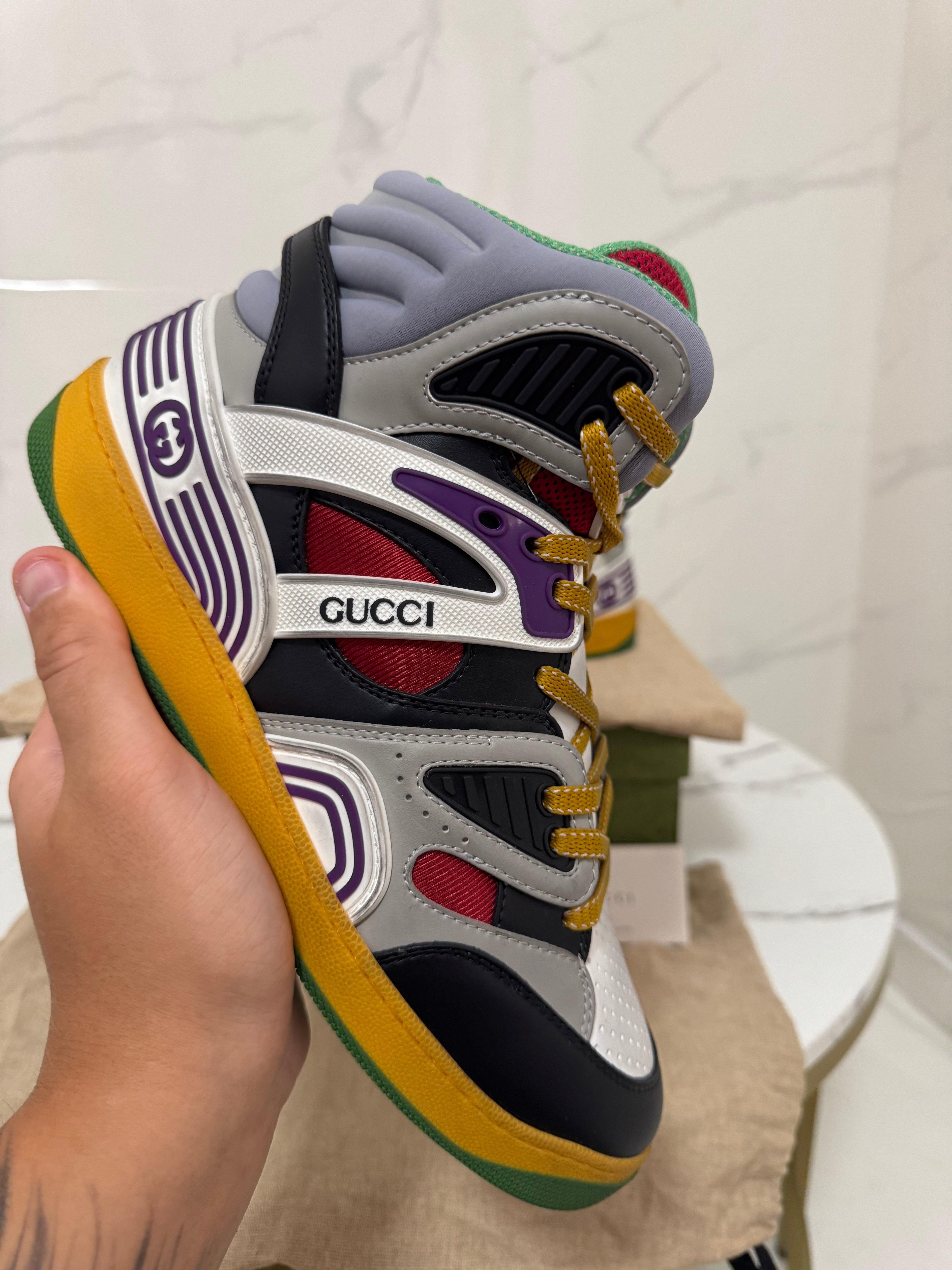 Gucci basketball multicolor