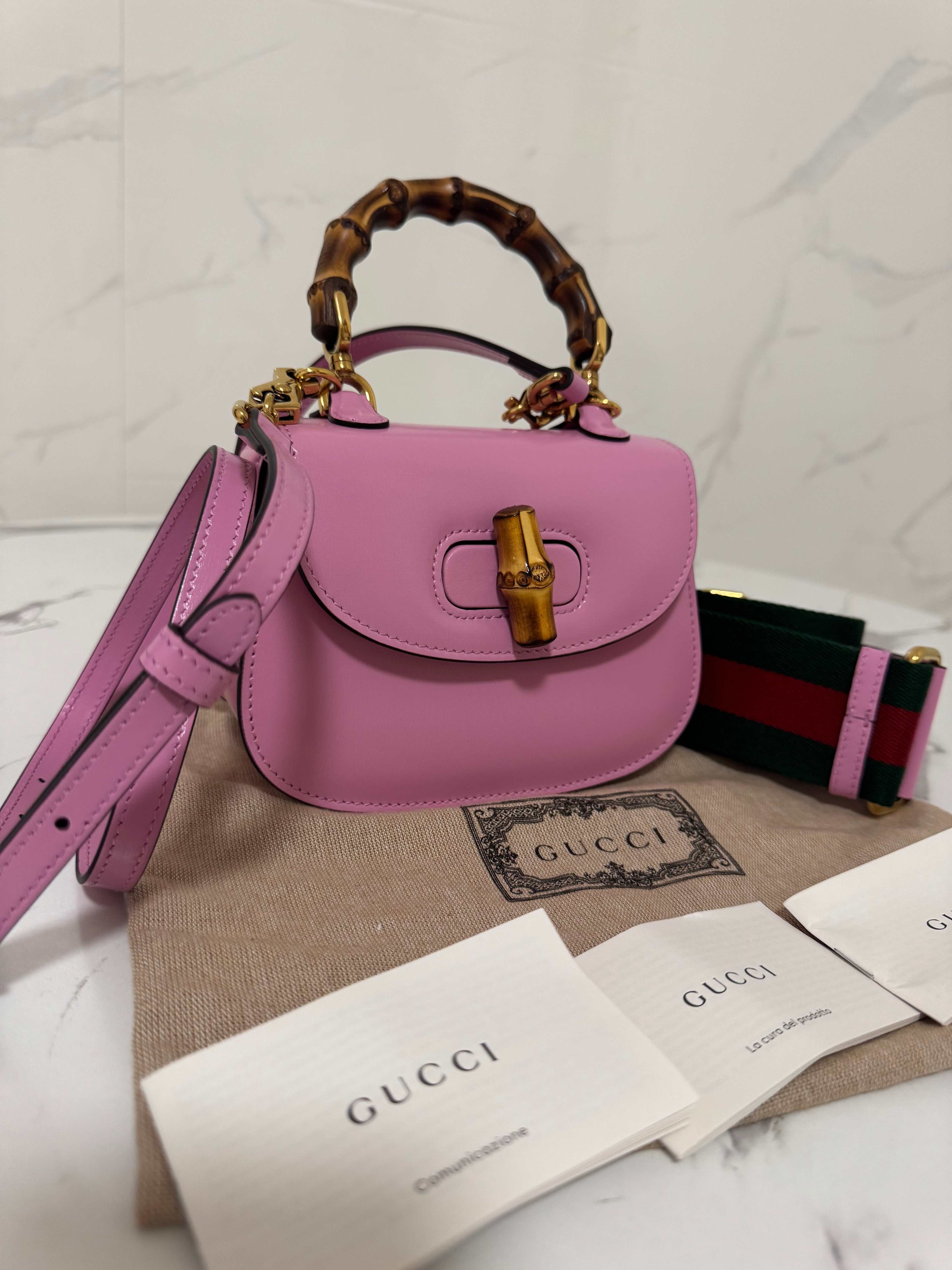 Gucci Bamboo Pink