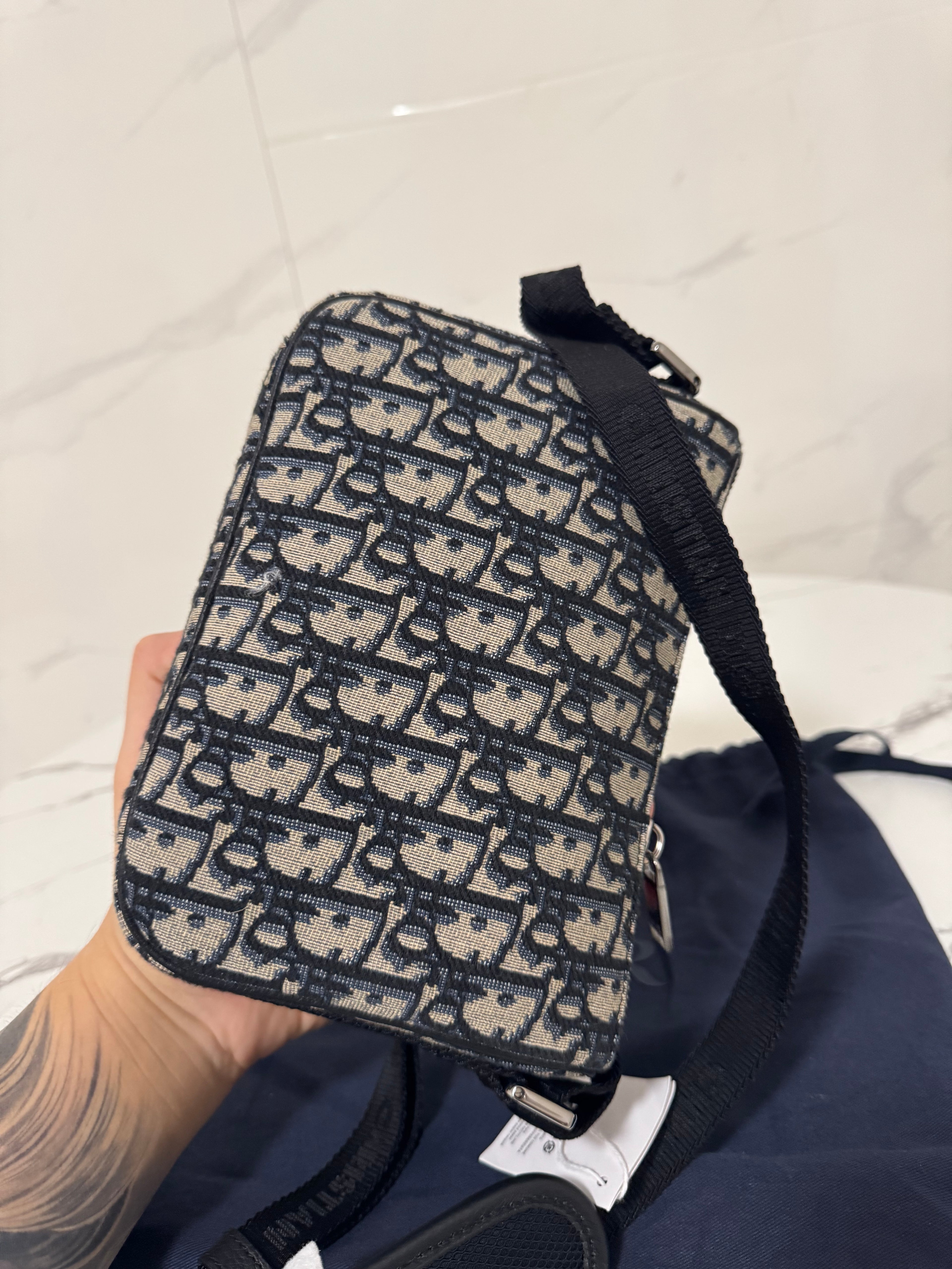 Tracolla oblique Dior unisex