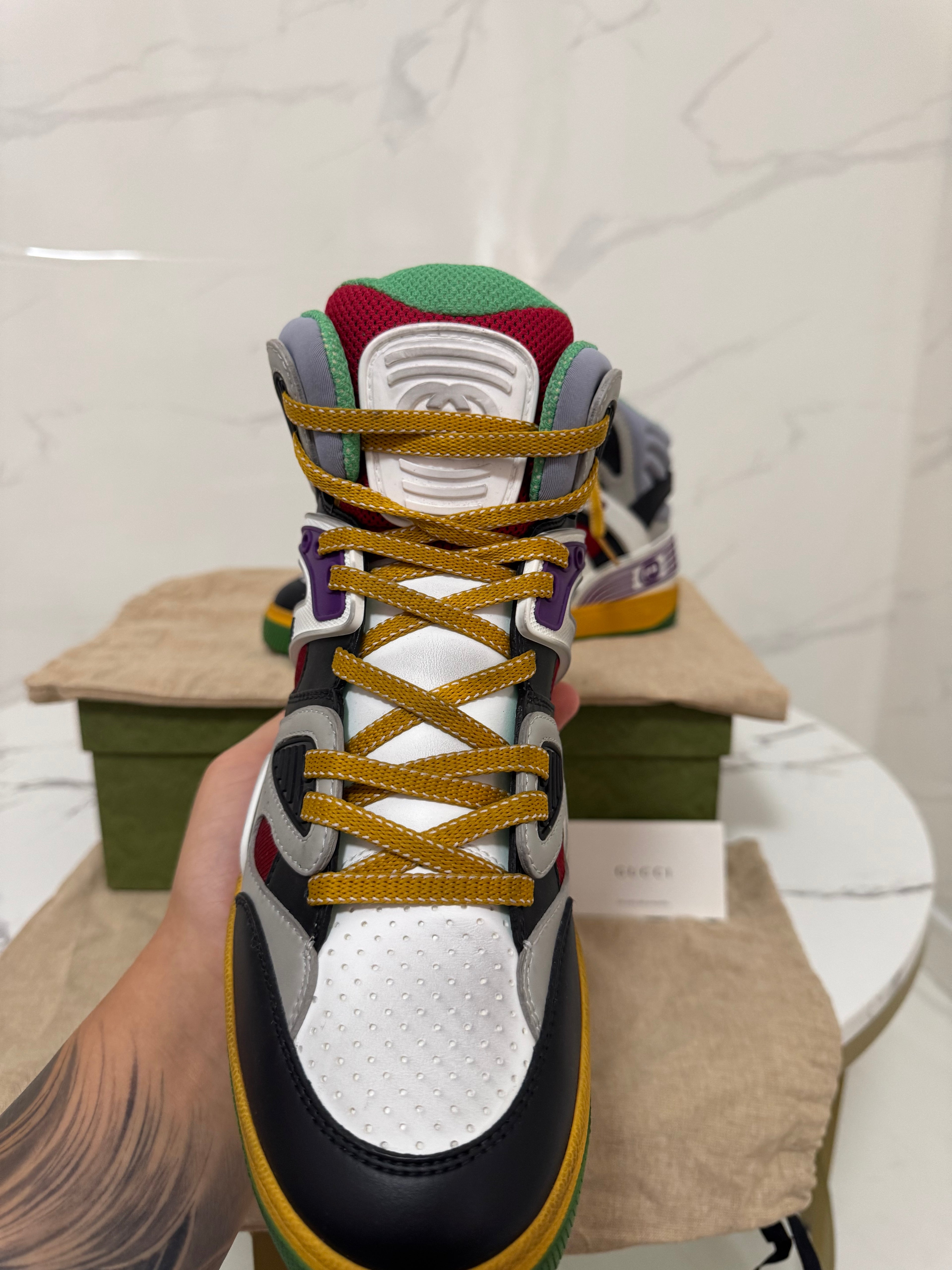 Gucci basketball multicolor