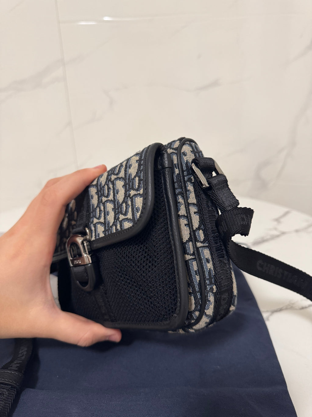 Tracolla oblique Dior unisex