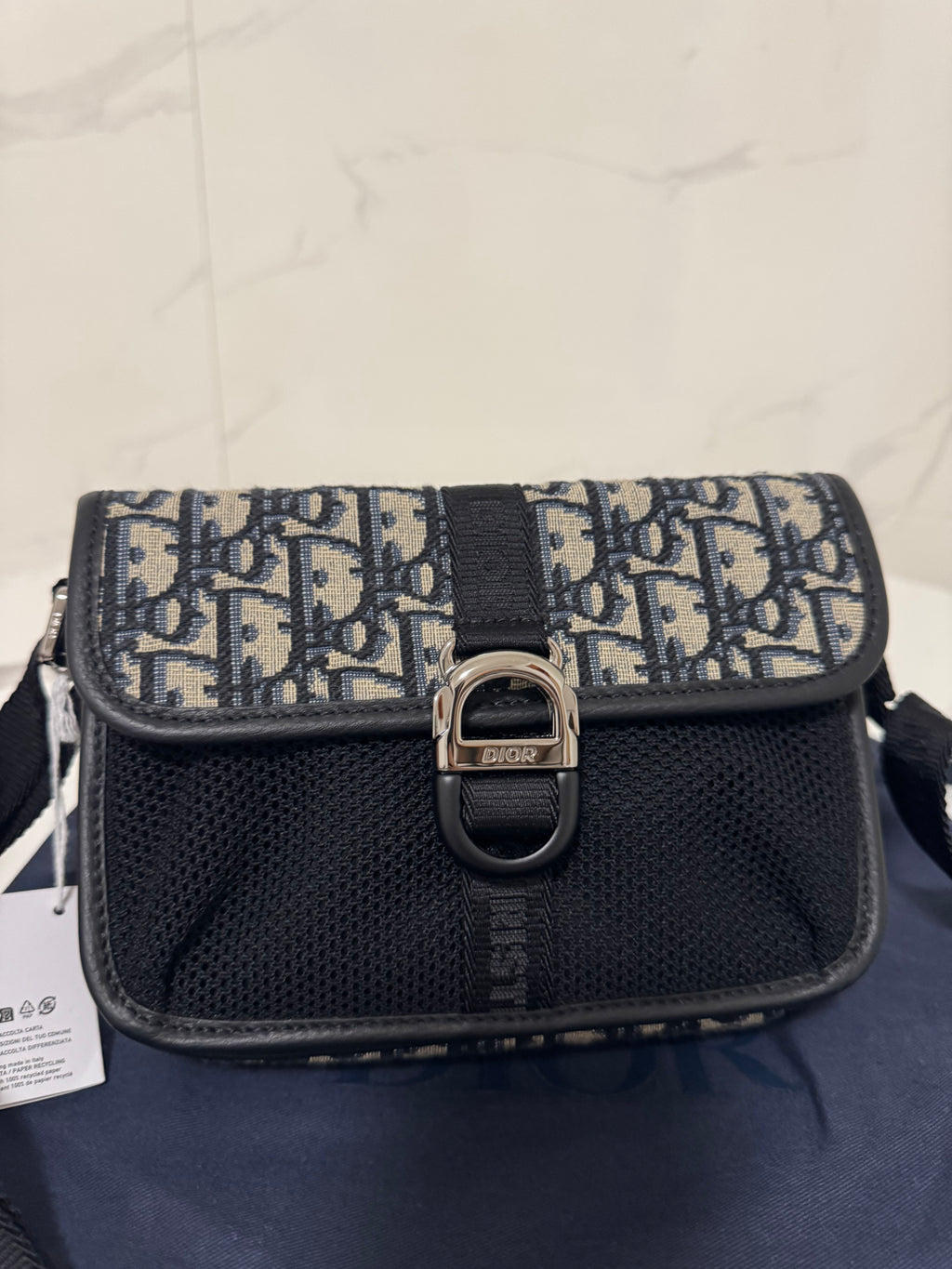 Tracolla oblique Dior unisex